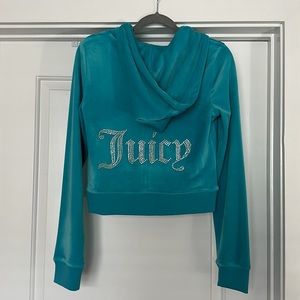 Juicy Couture Velour Zip-Up Jacket